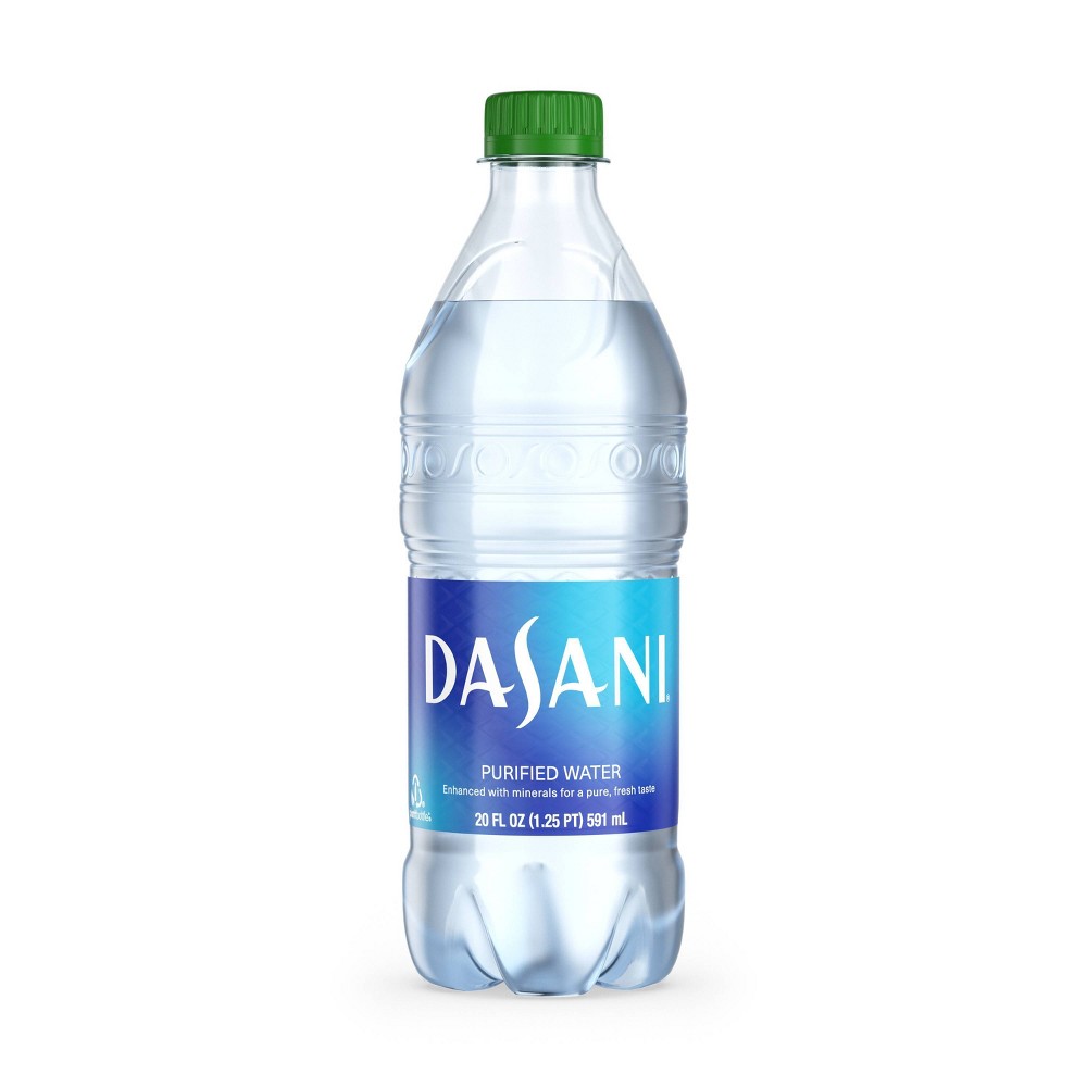 Dasani purified water bottle